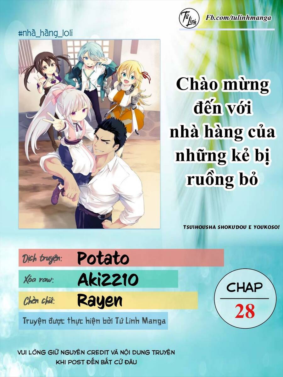 Tsuihousha Shokudou E Youkoso! Chap 28 - Next Chap 29