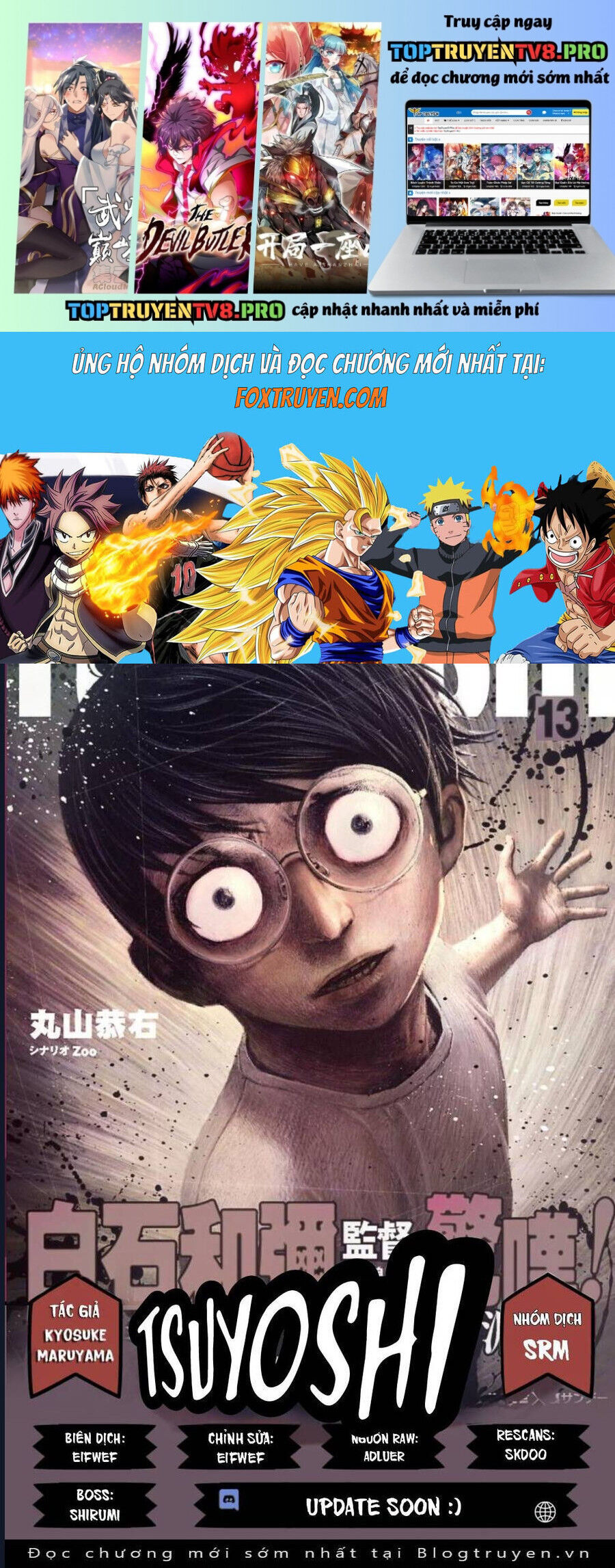 Tsuyoshi Chap 57 - Next Chap 58