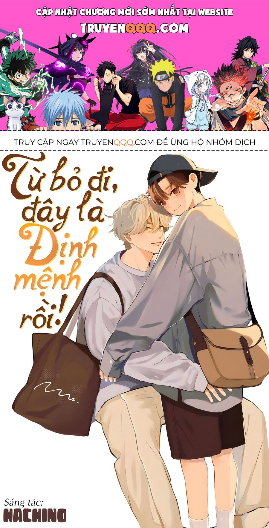 Từ Bỏ Đi Đây Là Định Mệnh Rồi Chap 1 - Next Chap 2