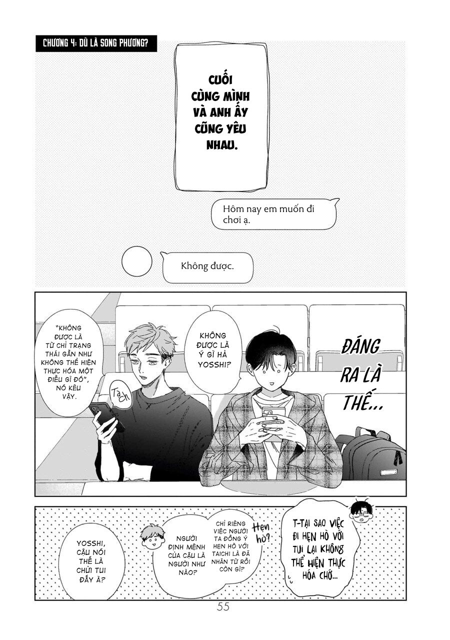 Từ Bỏ Đi Đây Là Định Mệnh Rồi Chap 4 - Next Chap 5