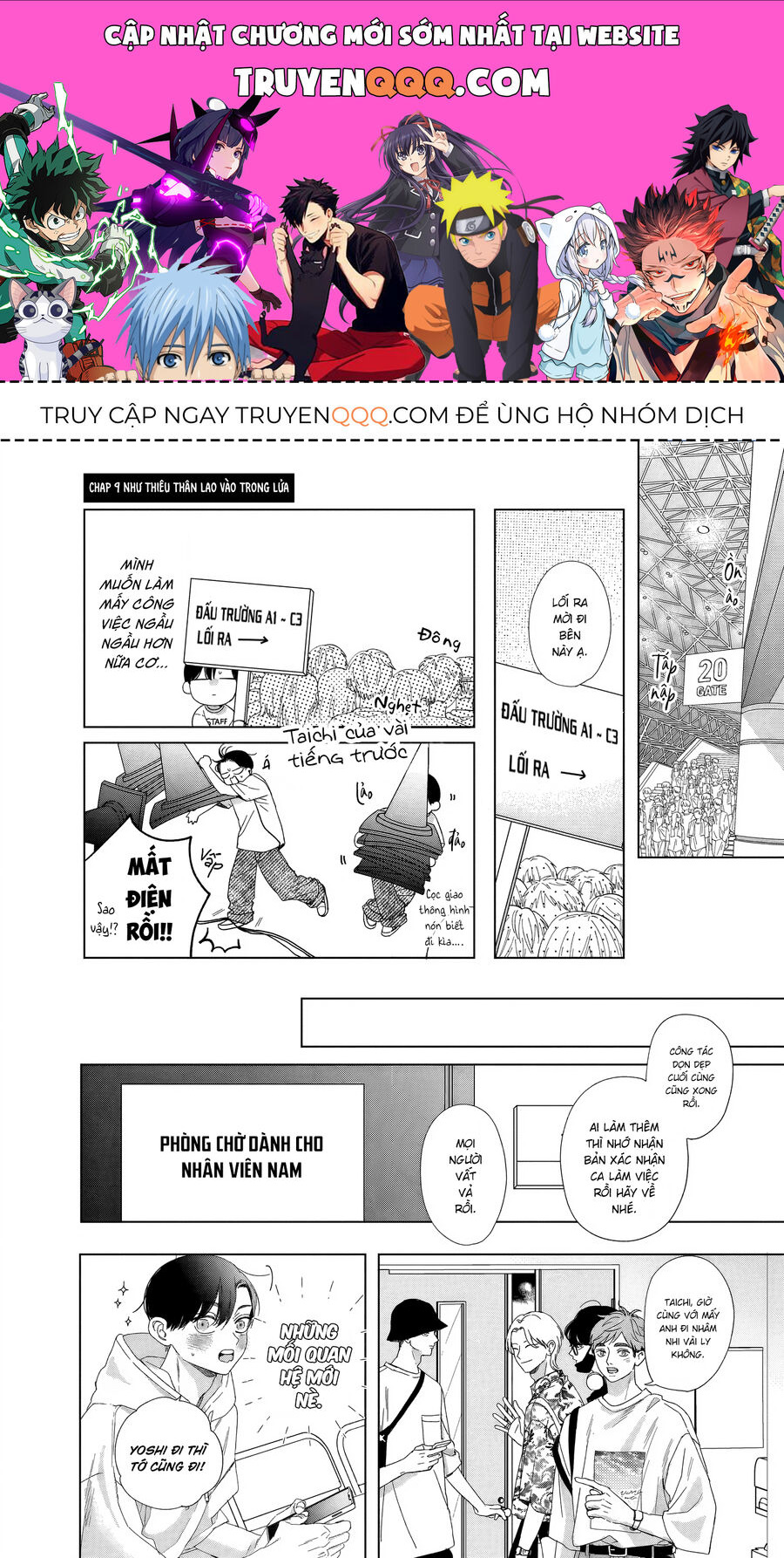 Từ Bỏ Đi Đây Là Định Mệnh Rồi Chap 9 - Next Chap 10