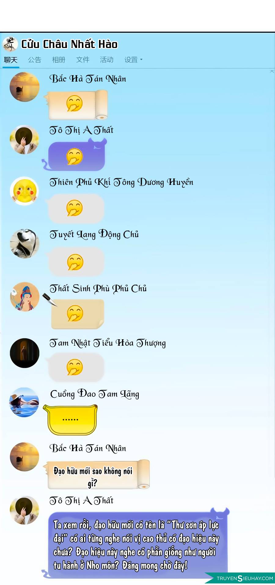 Tu Chân Nói Chuyện Phiếm Quần Chap 1 - Next Chap 2