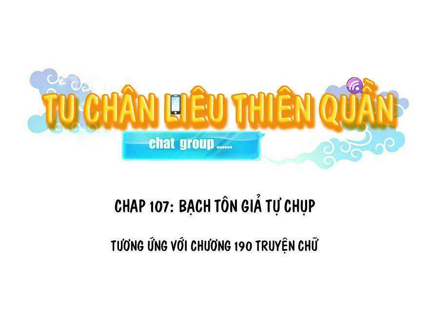 Tu Chân Nói Chuyện Phiếm Quần Chap 107 - Next Chap 108