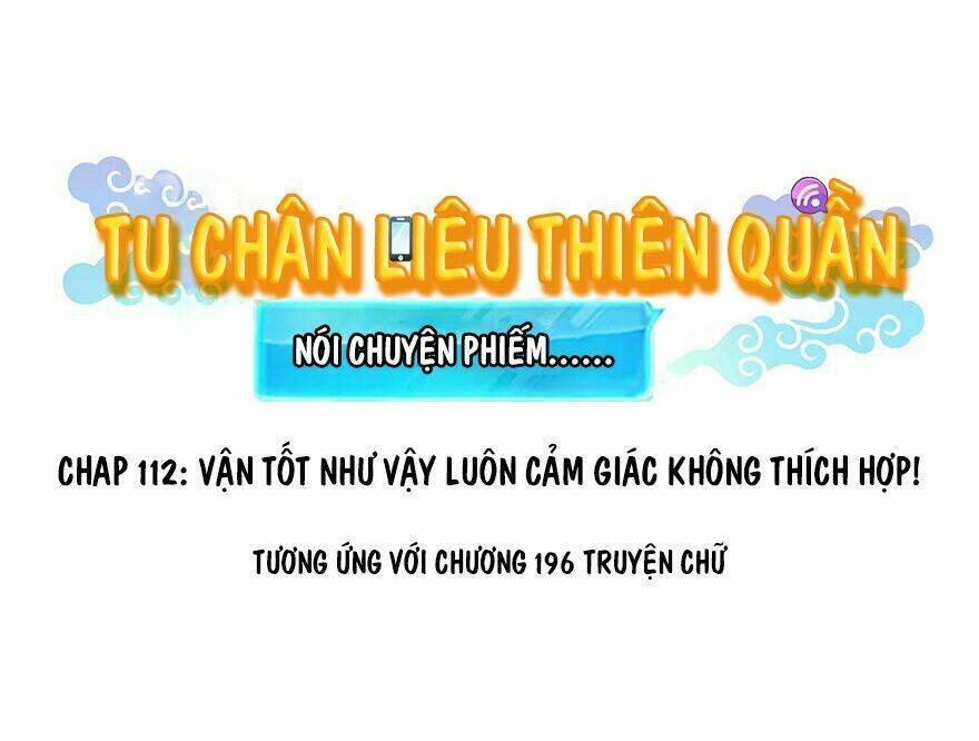 Tu Chân Nói Chuyện Phiếm Quần Chap 112 - Next Chap 113