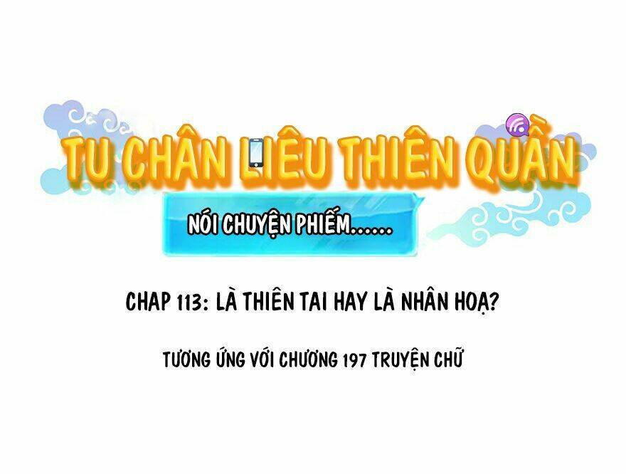 Tu Chân Nói Chuyện Phiếm Quần Chap 113 - Next Chap 114
