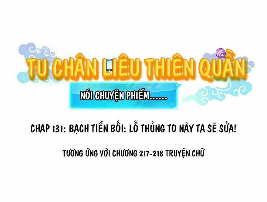 Tu Chân Nói Chuyện Phiếm Quần Chap 131 - Next Chap 132
