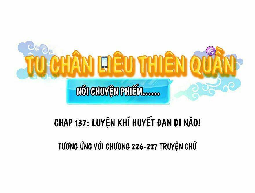 Tu Chân Nói Chuyện Phiếm Quần Chap 137 - Next Chap 138