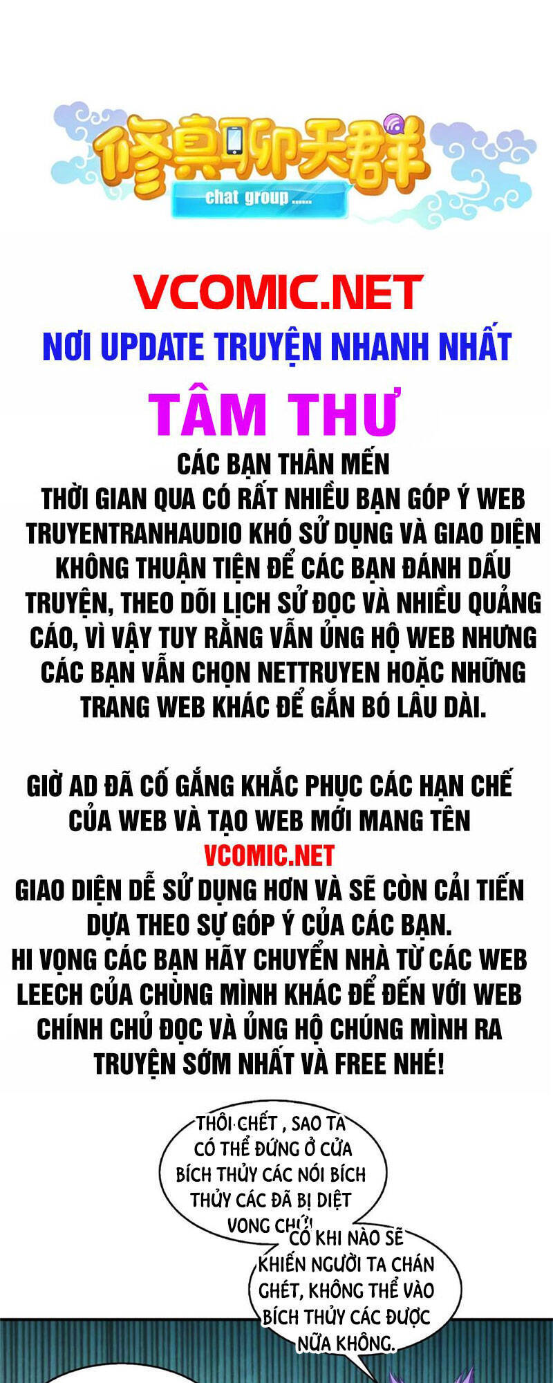 Tu Chân Nói Chuyện Phiếm Quần Chap 329 - Next Chap 330
