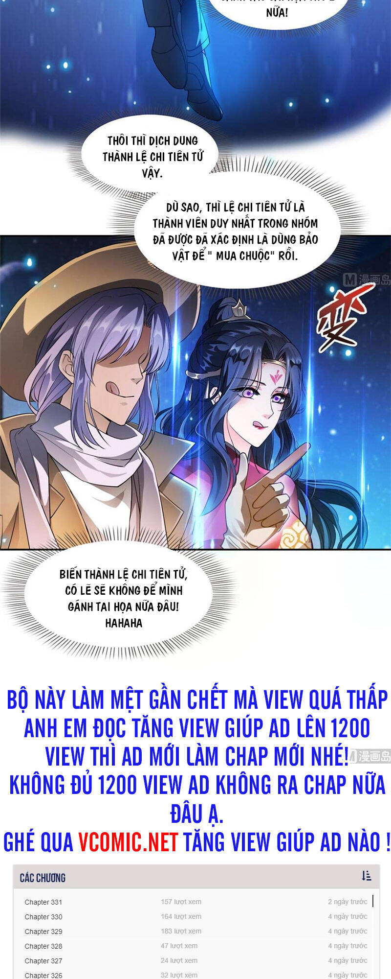 Tu Chân Nói Chuyện Phiếm Quần Chap 332 - Next Chap 333