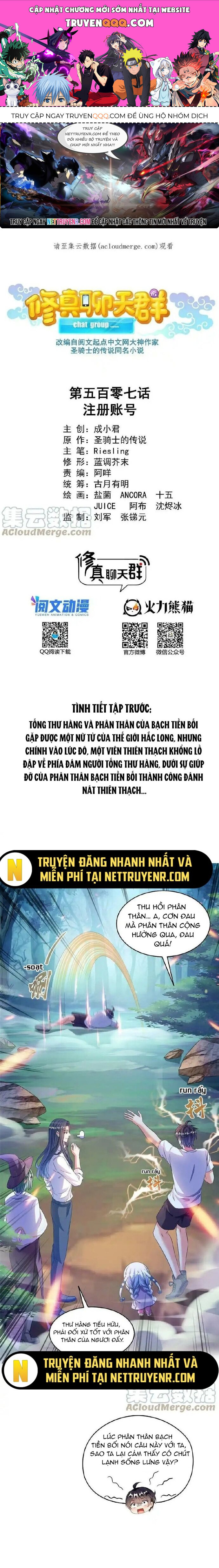 Tu Chân Nói Chuyện Phiếm Quần Chap 509 - Next Chap 510