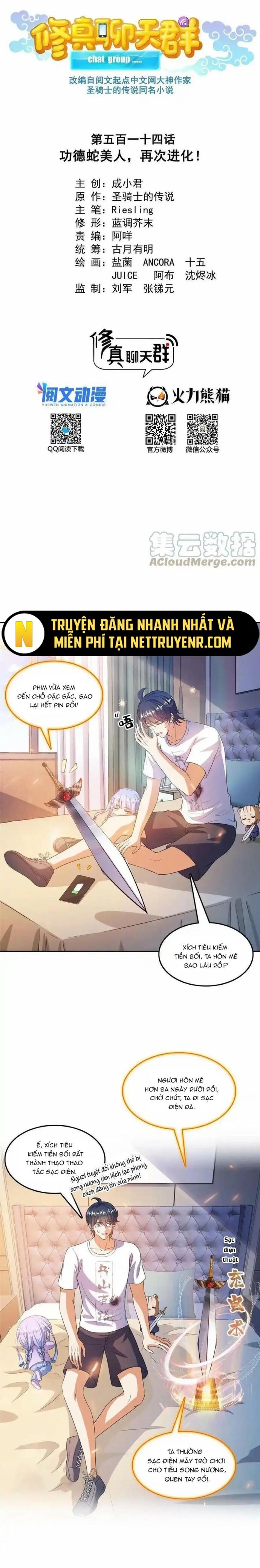 Tu Chân Nói Chuyện Phiếm Quần Chap 514 - Next Chap 515