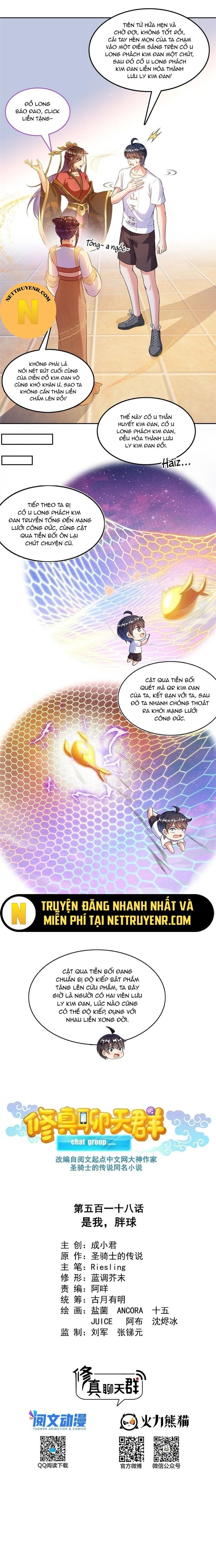 Tu Chân Nói Chuyện Phiếm Quần Chap 518 - Next Chap 519