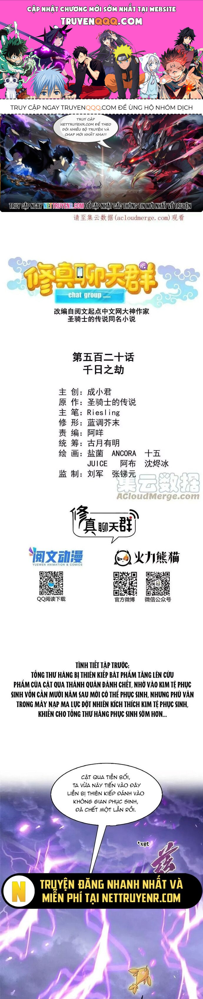 Tu Chân Nói Chuyện Phiếm Quần Chap 520 - Next Chap 521