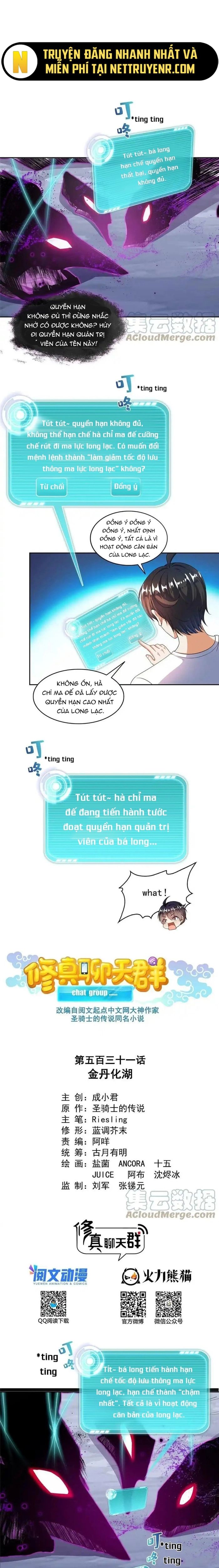 Tu Chân Nói Chuyện Phiếm Quần Chap 531 - Next Chap 532