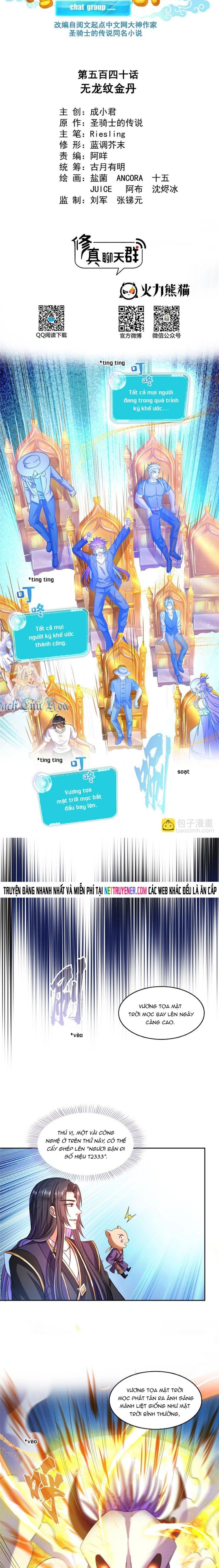 Tu Chân Nói Chuyện Phiếm Quần Chap 540 - Next Chap 541