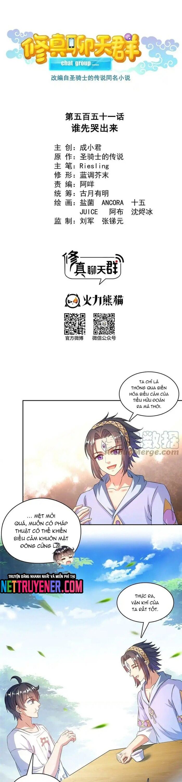 Tu Chân Nói Chuyện Phiếm Quần Chap 551 - Next Chap 552