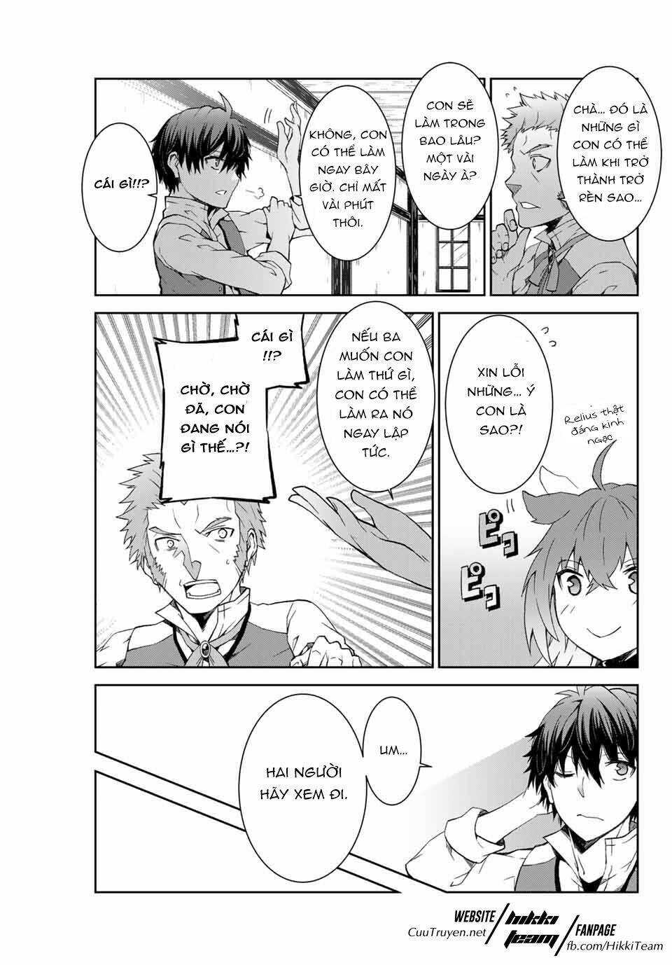Từ Chức Nghiệp Yếu Nhất Trở Thành '' Thợ Rèn'' Mạnh Nhất Chap 2 - Next Chap 3