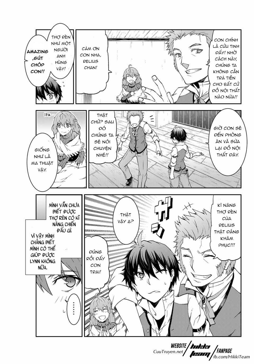 Từ Chức Nghiệp Yếu Nhất Trở Thành '' Thợ Rèn'' Mạnh Nhất Chap 2 - Next Chap 3