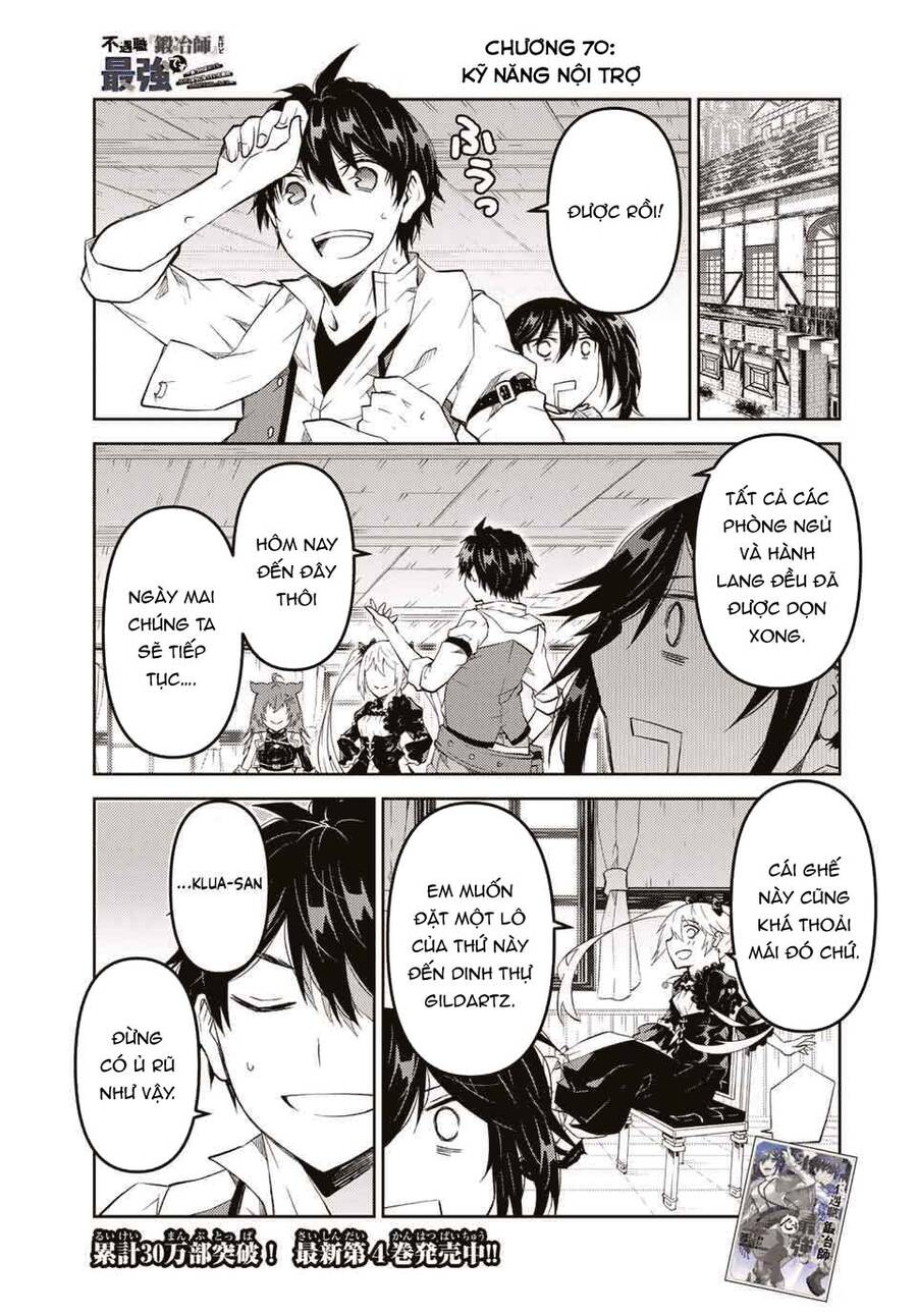 Từ Chức Nghiệp Yếu Nhất Trở Thành '' Thợ Rèn'' Mạnh Nhất Chap 70 - Next Chap 71