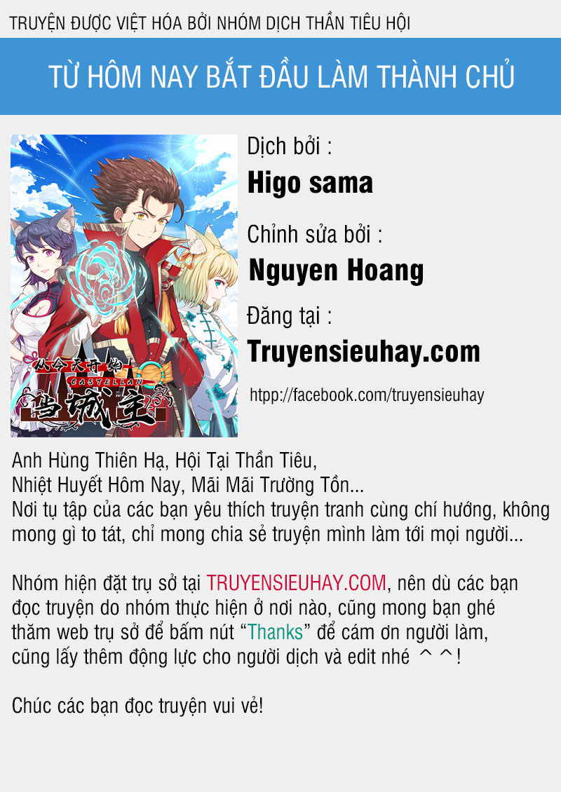 Từ Hôm Nay Bắt Đầu Làm Thành Chủ Chap 52 - Next Chap 53