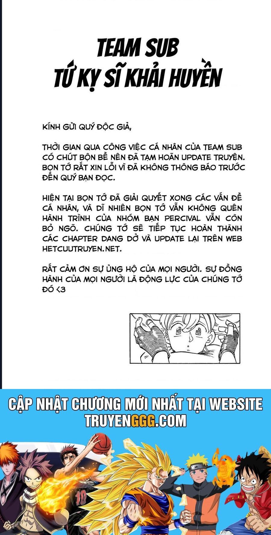 Tứ Kỵ Sĩ Khải Huyền Chap 169 - Next Chap 170