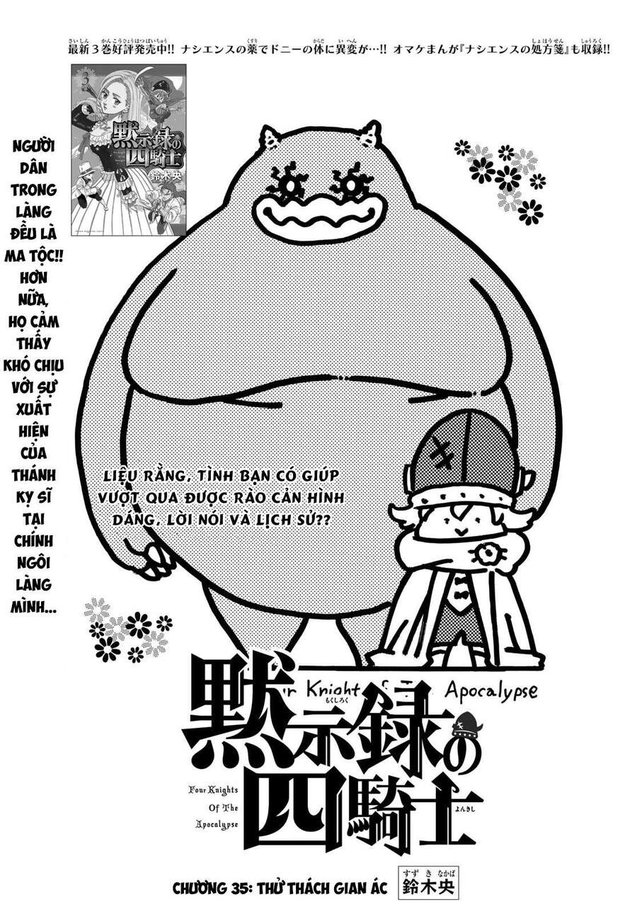 Tứ Kỵ Sĩ Khải Huyền Chap 35 - Next Chap 36