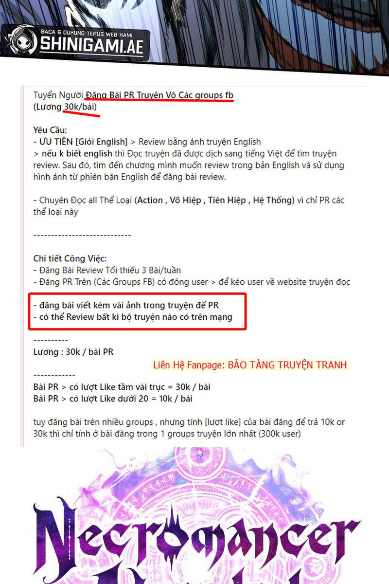 Tử Linh Sư Mạnh Nhất Chap 43 - Next Chap 44