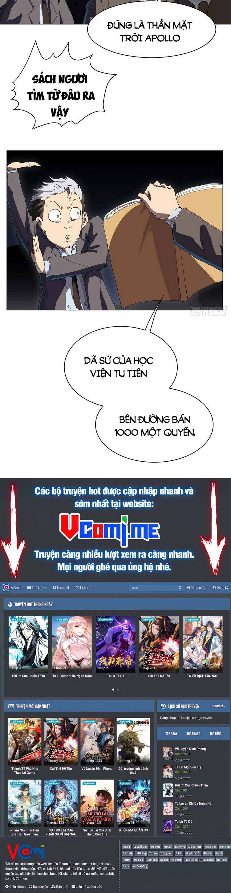 Tu Tiên Giả Đại Chiến Siêu Năng Lực Chap 217 - Next Chap 218