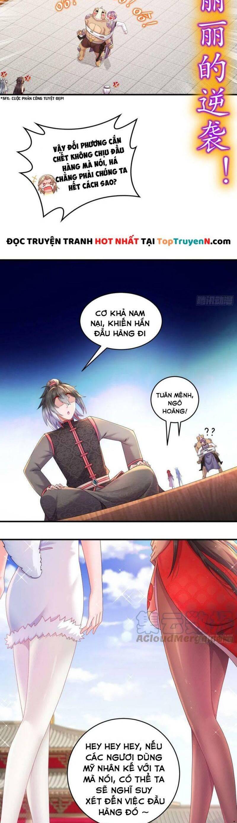 Tuyệt Sắc Đạo Lữ Đều Nói Ngô Hoàng Thể Chất Vô Địch Chap 35 - Next Chap 36