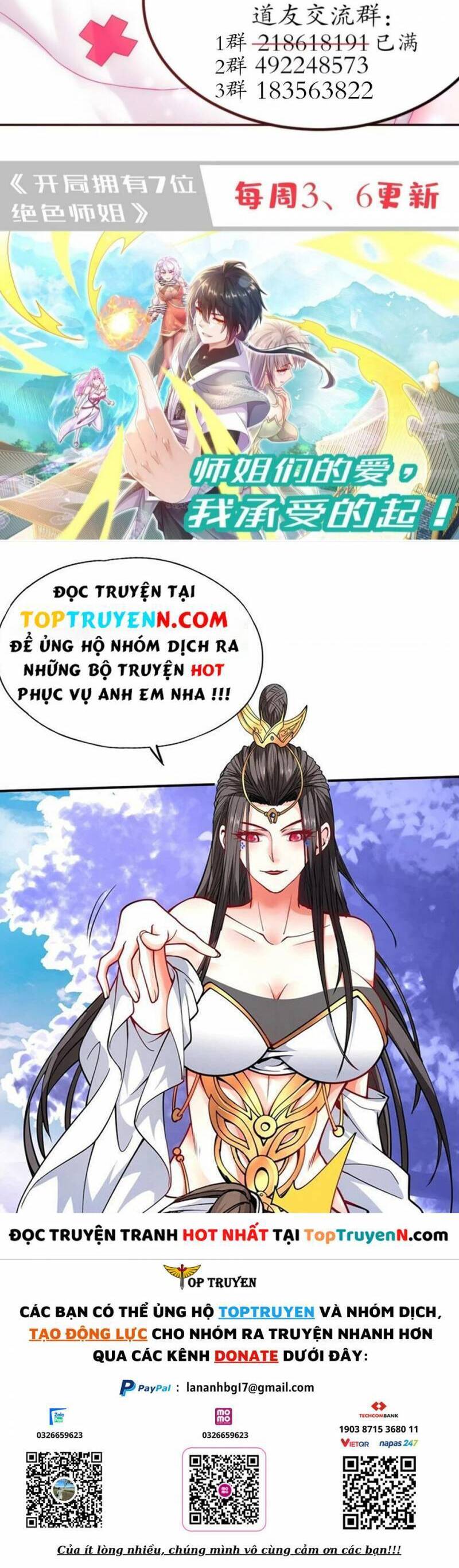 Tuyệt Sắc Đạo Lữ Đều Nói Ngô Hoàng Thể Chất Vô Địch Chap 43 - Next Chap 44