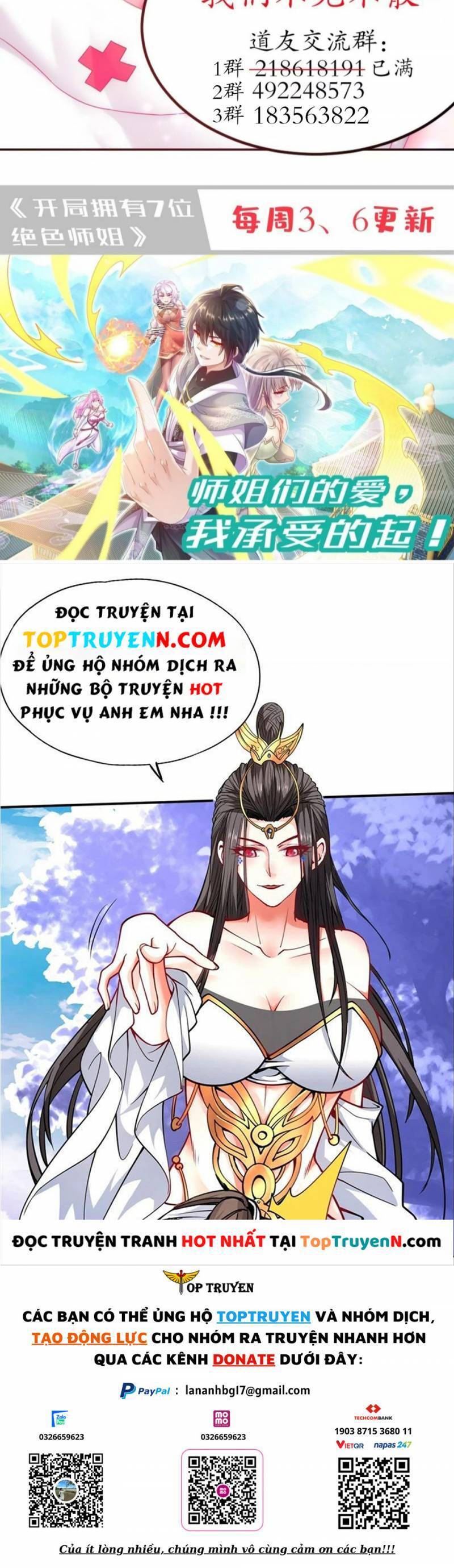 Tuyệt Sắc Đạo Lữ Đều Nói Ngô Hoàng Thể Chất Vô Địch Chap 44 - Next Chap 45