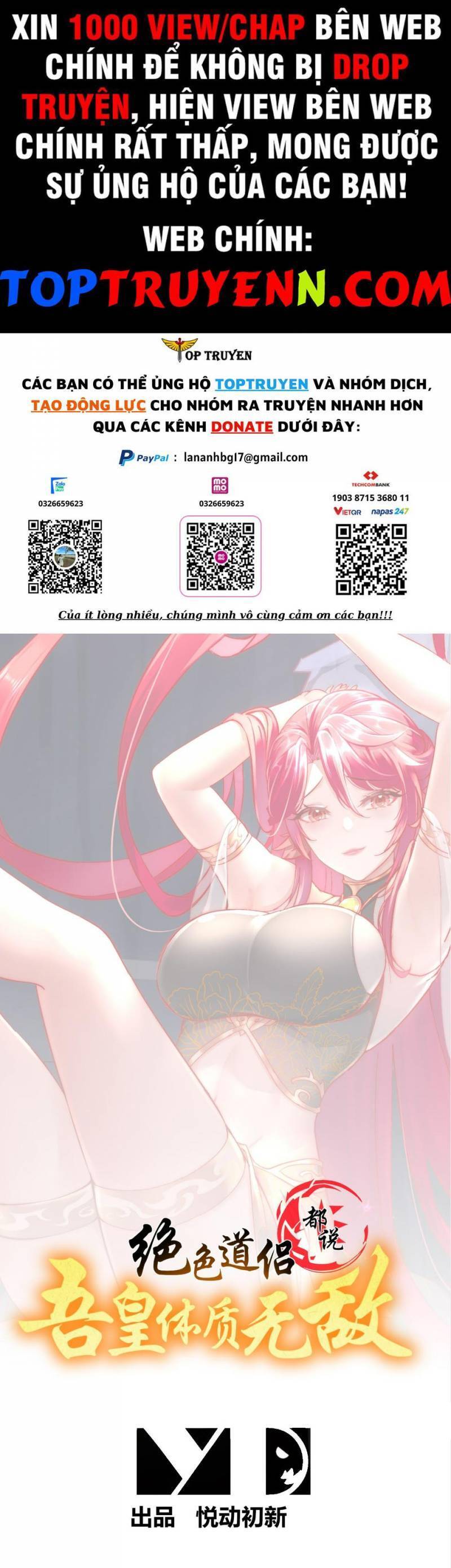 Tuyệt Sắc Đạo Lữ Đều Nói Ngô Hoàng Thể Chất Vô Địch Chap 45 - Next Chap 46
