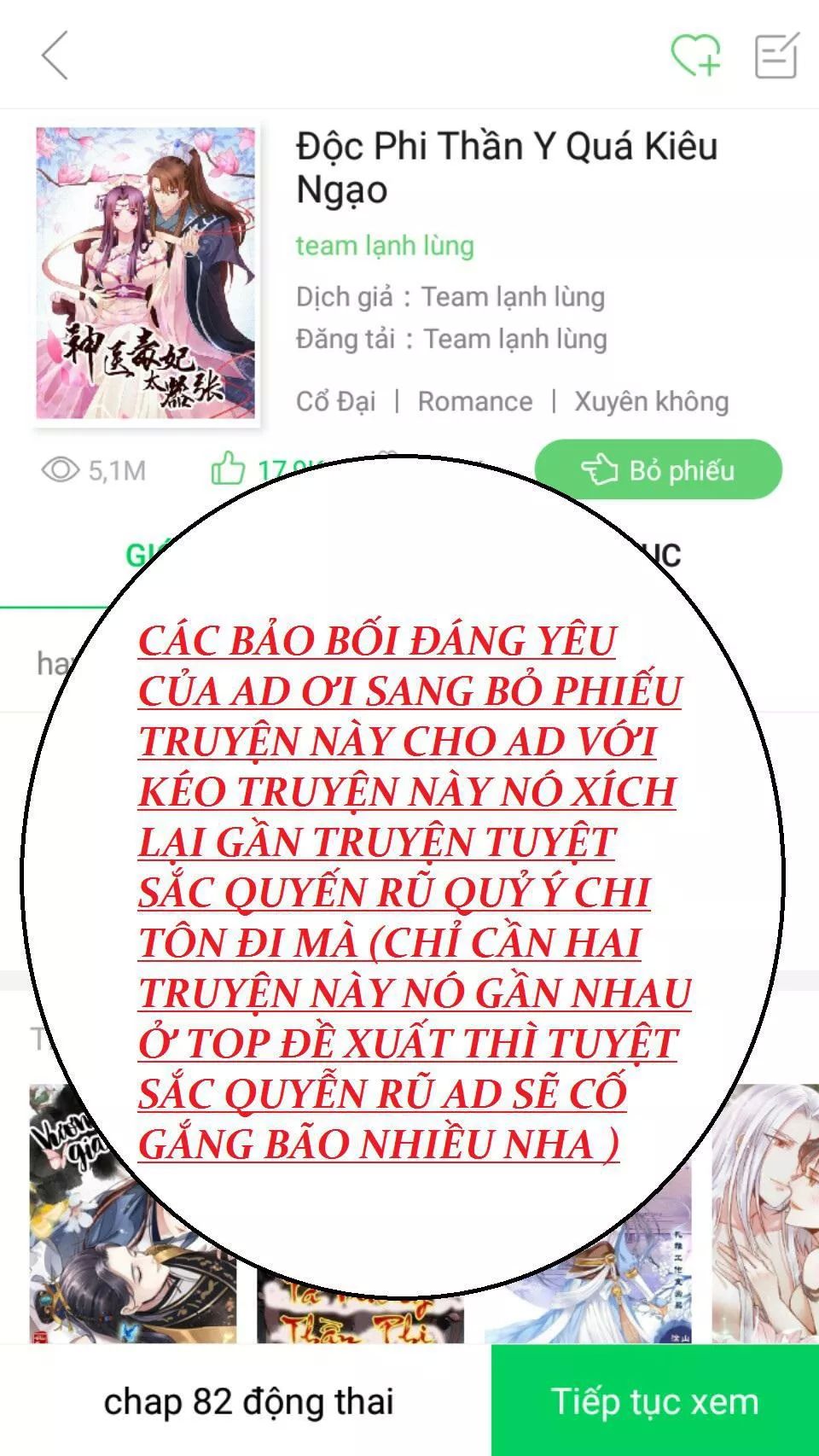 Tuyệt Sắc Quyến Rũ: Quỷ Y Chí Tôn Chap 107 - Next Chap 108