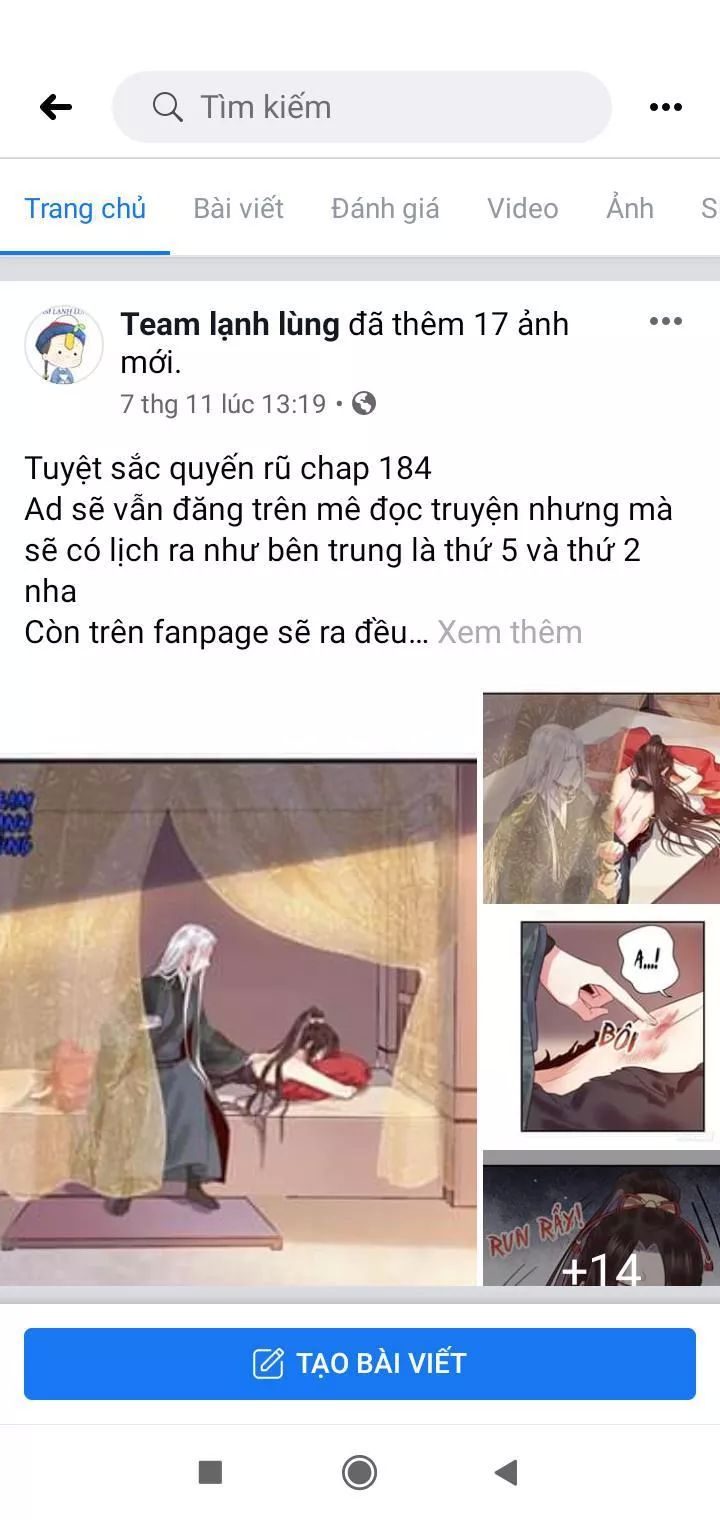 Tuyệt Sắc Quyến Rũ: Quỷ Y Chí Tôn Chap 181 - Next Chap 182
