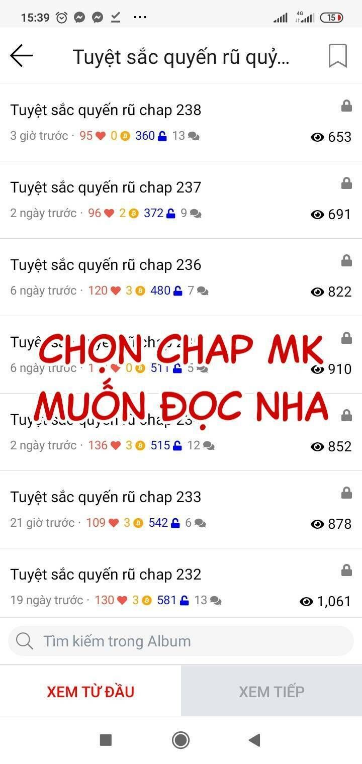 Tuyệt Sắc Quyến Rũ: Quỷ Y Chí Tôn Chap 194 - Next Chap 195