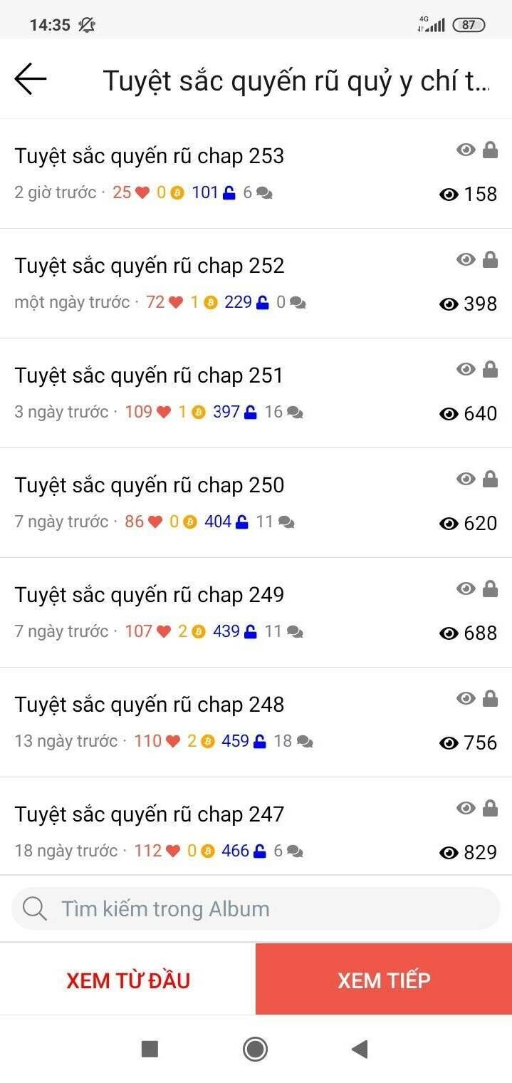 Tuyệt Sắc Quyến Rũ: Quỷ Y Chí Tôn Chap 199 - Next Chap 200