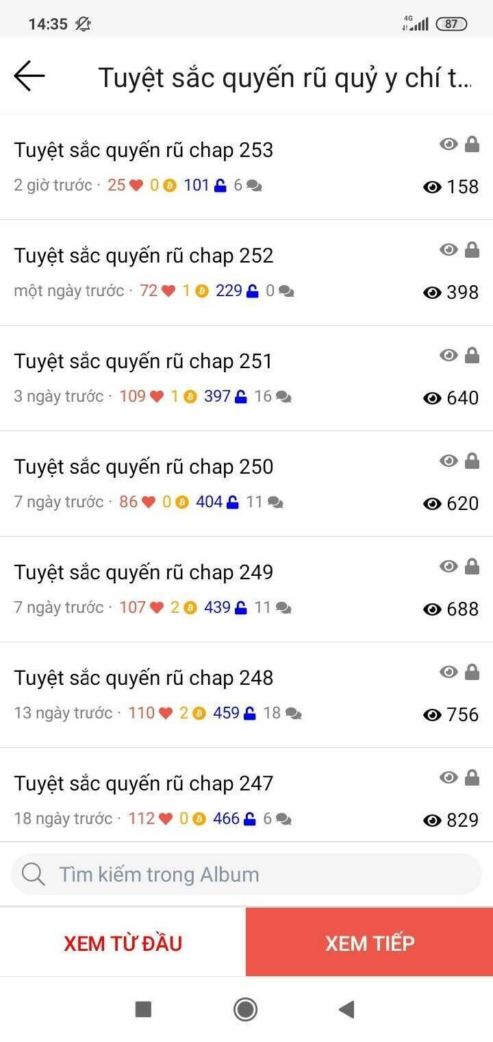 Tuyệt Sắc Quyến Rũ: Quỷ Y Chí Tôn Chap 200 - Next Chap 201