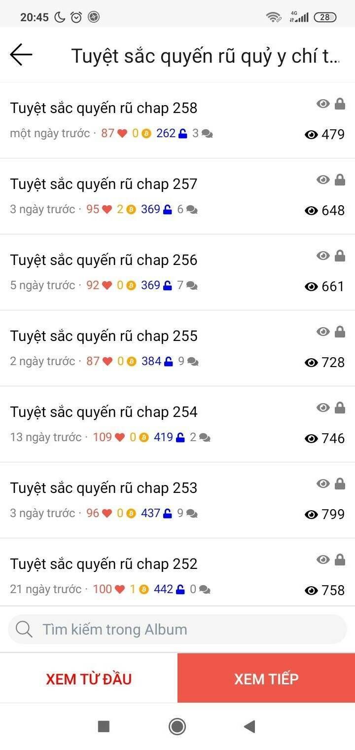 Tuyệt Sắc Quyến Rũ: Quỷ Y Chí Tôn Chap 202 - Next Chap 203