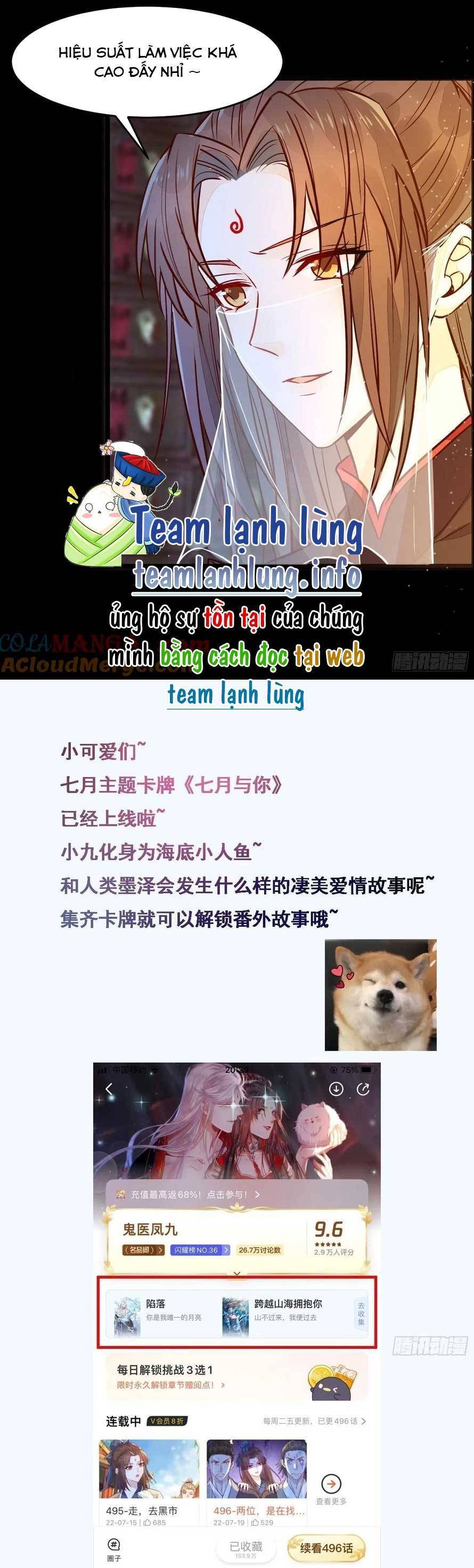 Tuyệt Sắc Quyến Rũ: Quỷ Y Chí Tôn Chap 498 - Next Chap 499
