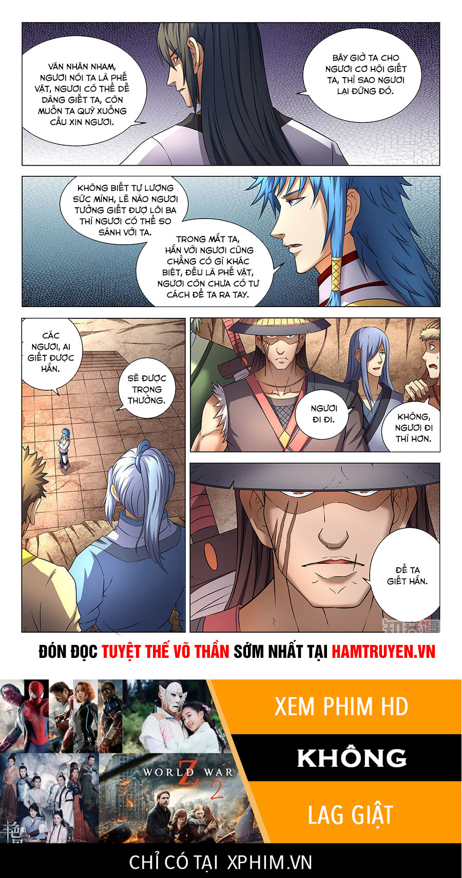 Tuyệt Thế Võ Thần Chap 118 - Next Chap 119