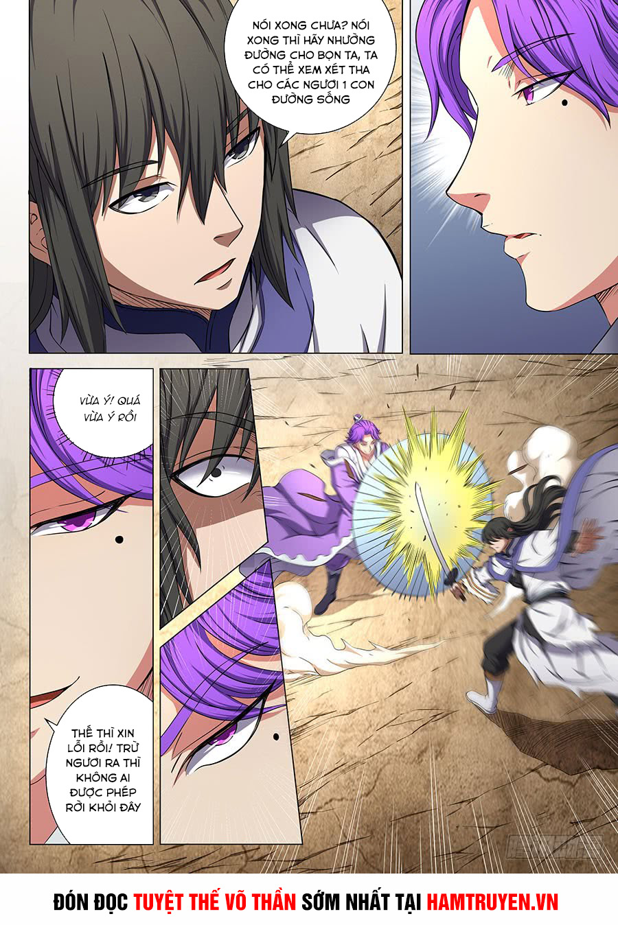 Tuyệt Thế Võ Thần Chap 167 - Next Chap 168