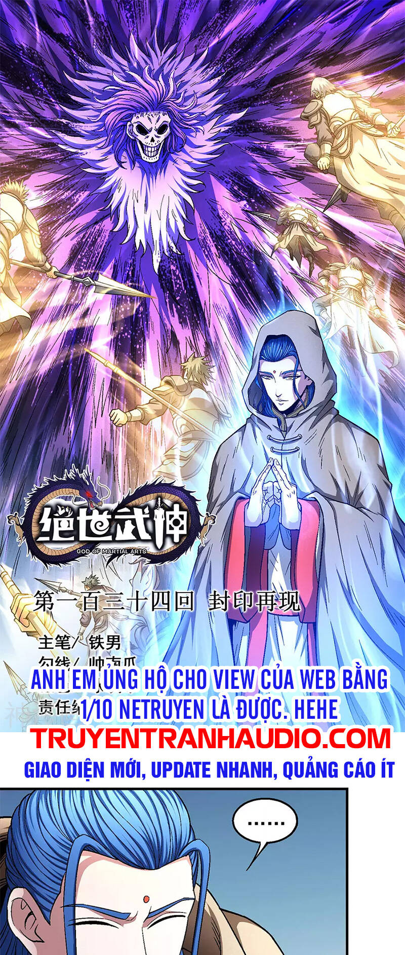 Tuyệt Thế Võ Thần Chap 401 - Next Chap 402