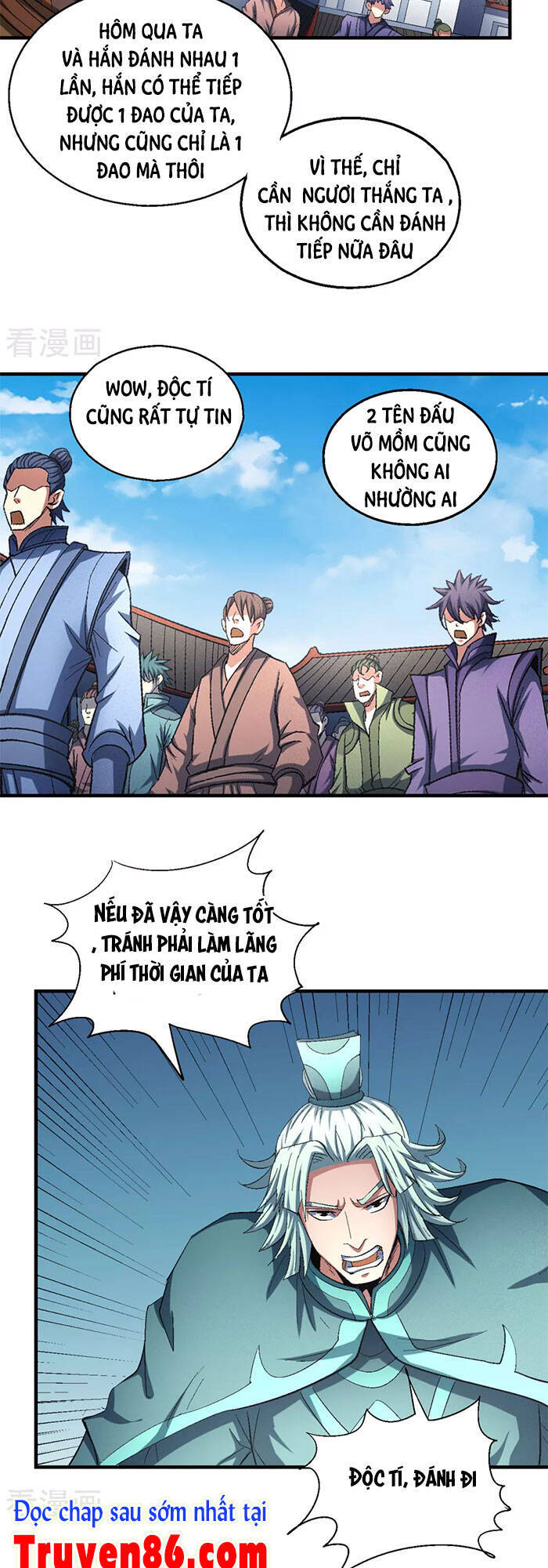 Tuyệt Thế Võ Thần Chap 418 - Next Chap 419