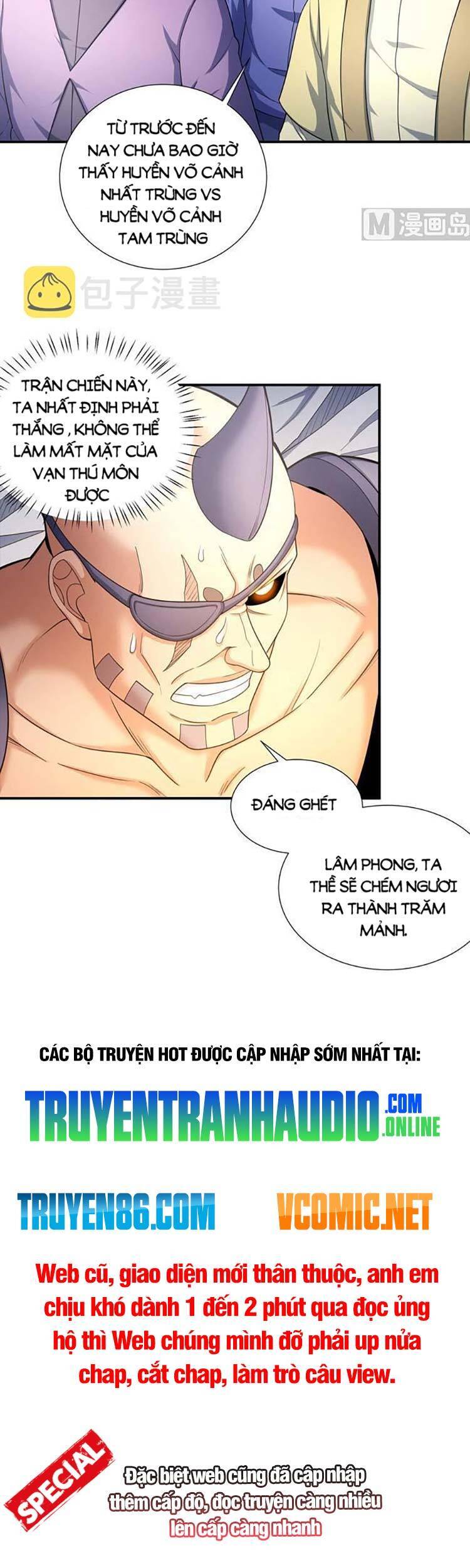 Tuyệt Thế Võ Thần Chap 485 - Next Chap 486