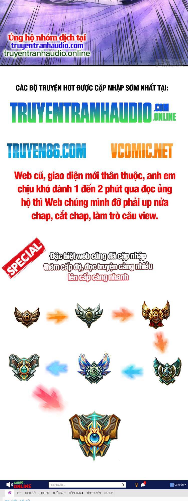 Tuyệt Thế Võ Thần Chap 486 - Next Chap 487