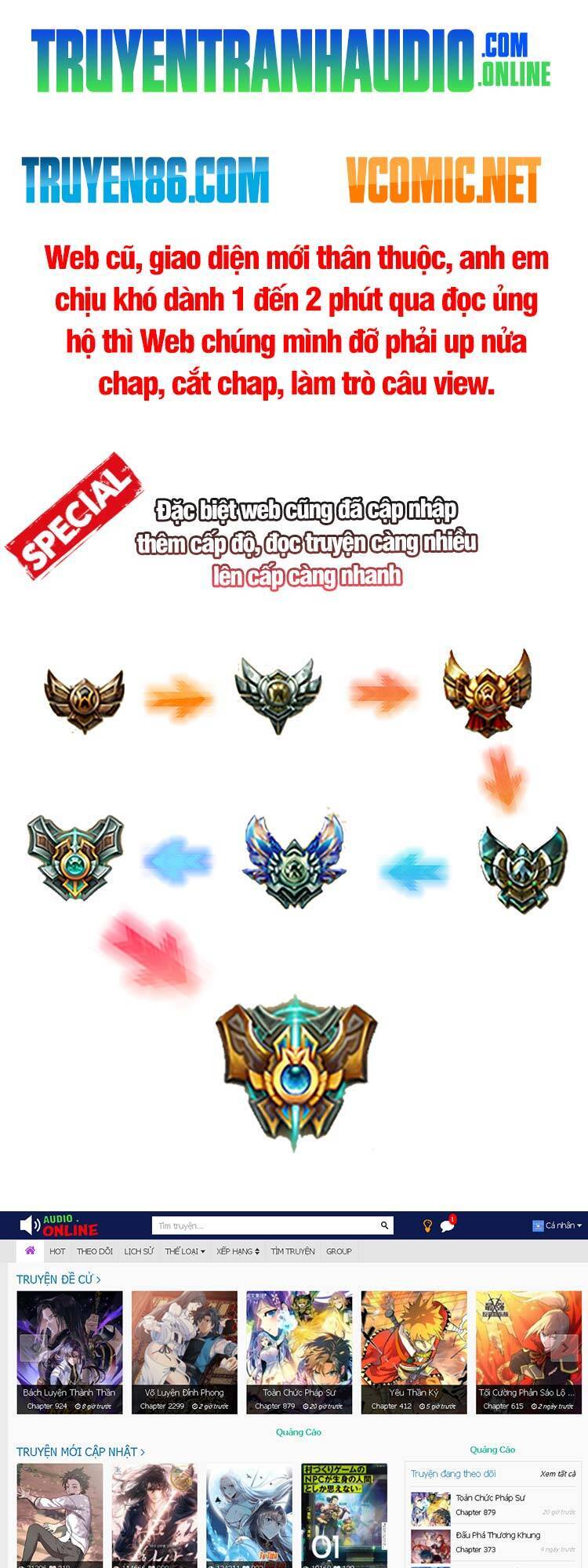 Tuyệt Thế Võ Thần Chap 487 - Next Chap 488
