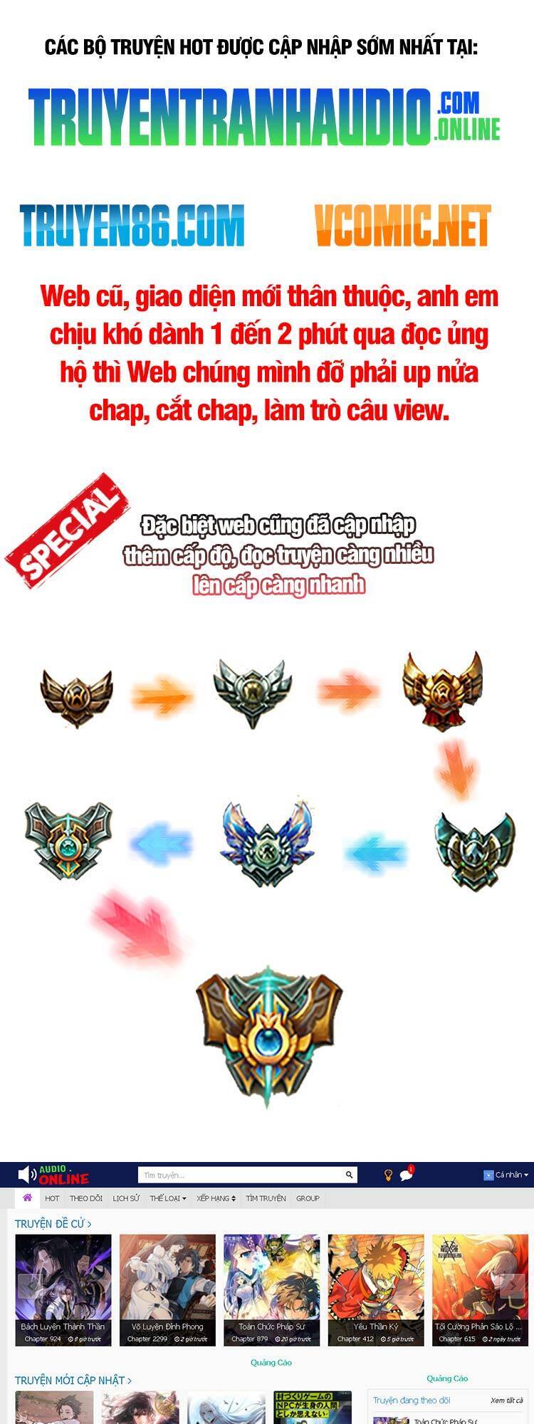 Tuyệt Thế Võ Thần Chap 499 - Next Chap 500