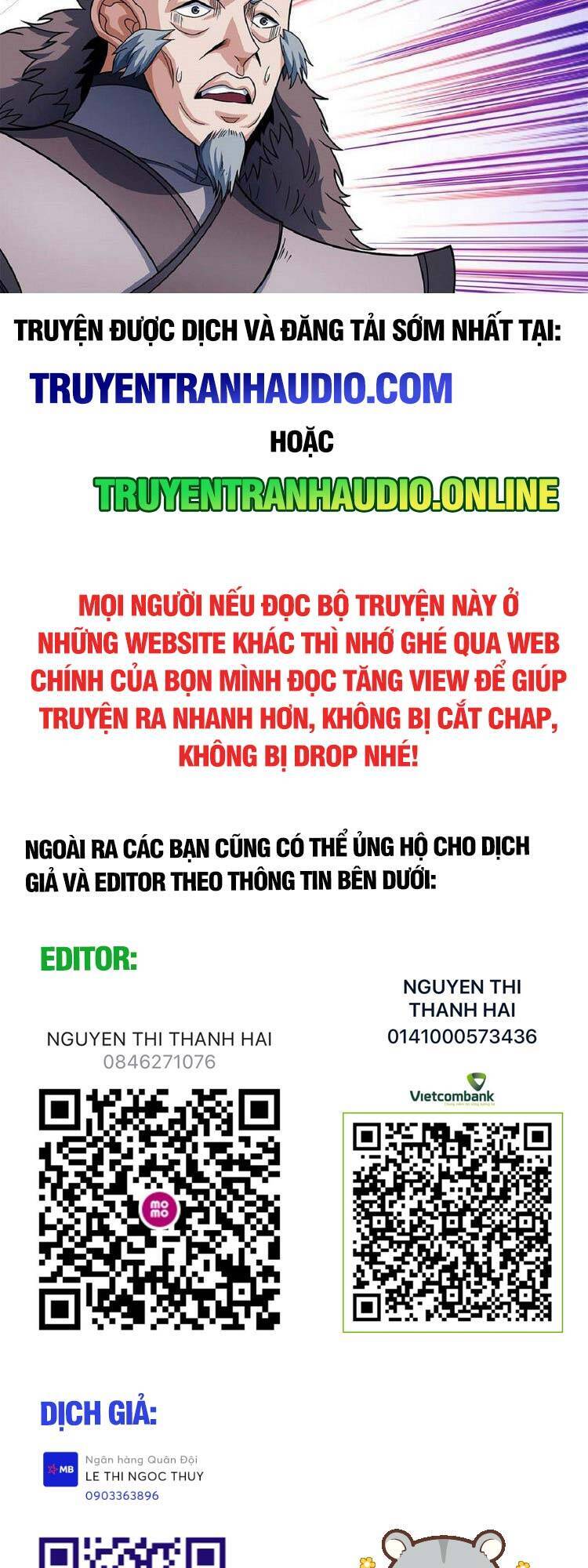 Tuyệt Thế Võ Thần Chap 519 - Next Chap 520