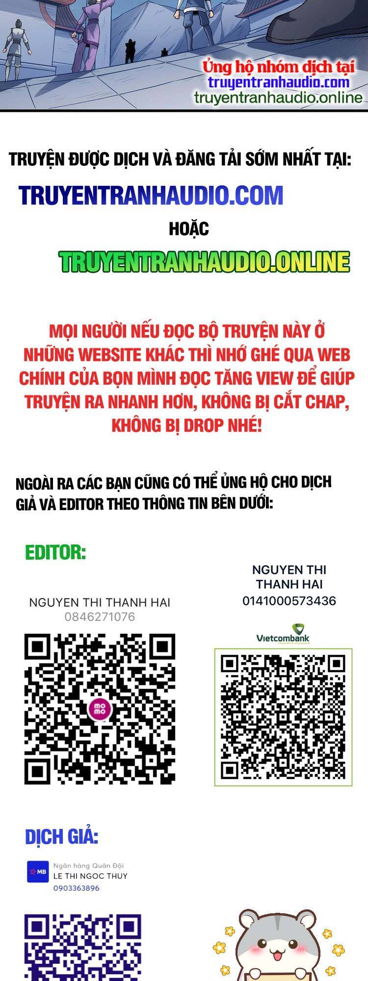 Tuyệt Thế Võ Thần Chap 521 - Next Chap 522
