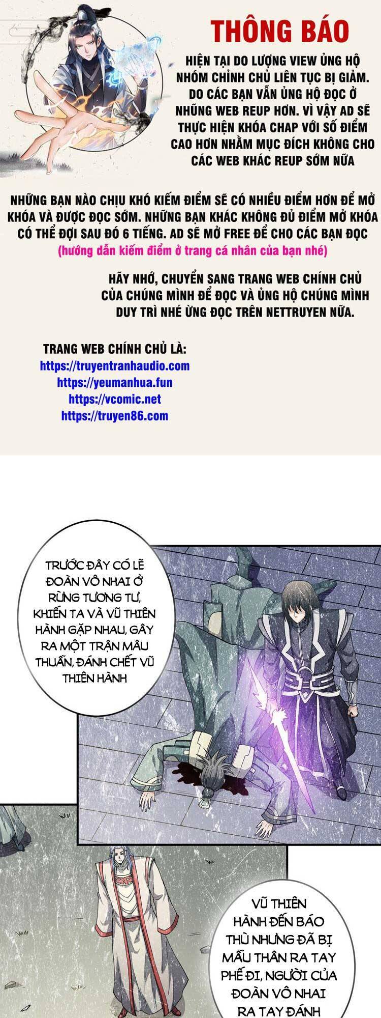 Tuyệt Thế Võ Thần Chap 600 - Next Chap 601